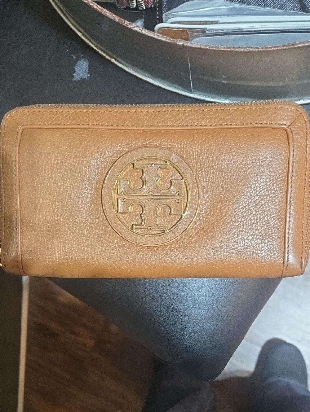 Vintage Tory Burch leather wallet